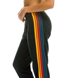 Aviator Nation 5 Stripe Sweatpants - Size L